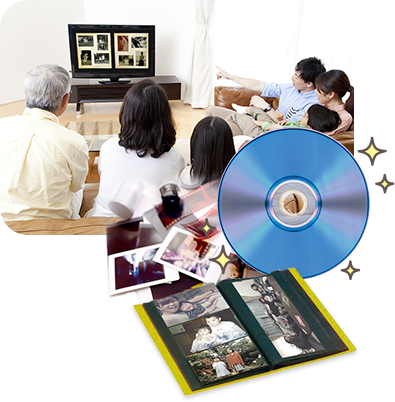 DVDダビング時に砂嵐や、ブルー画面などをカットします。